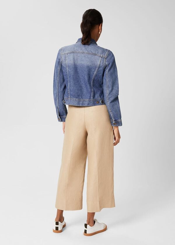 Hobbs Mariam Jacket Mid Blue