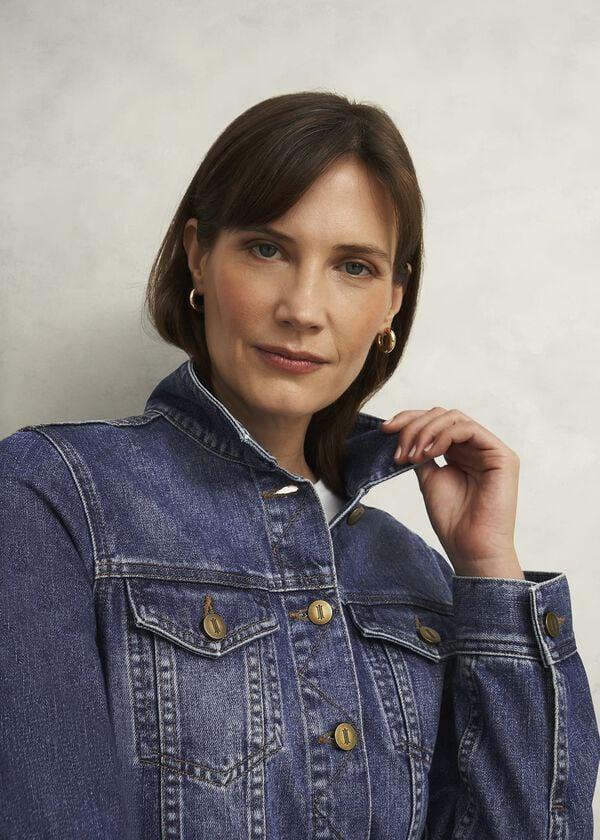 Hobbs Mariam Jacket Mid Wash