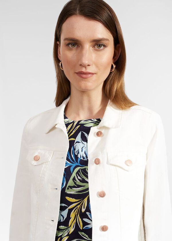 Hobbs Mariam Jacket Milky White