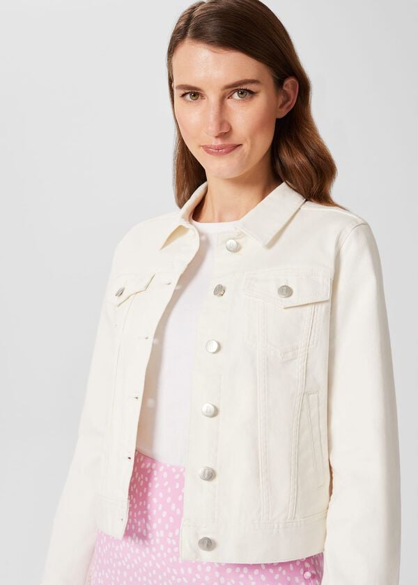 Hobbs Mariam Jacket Milky White