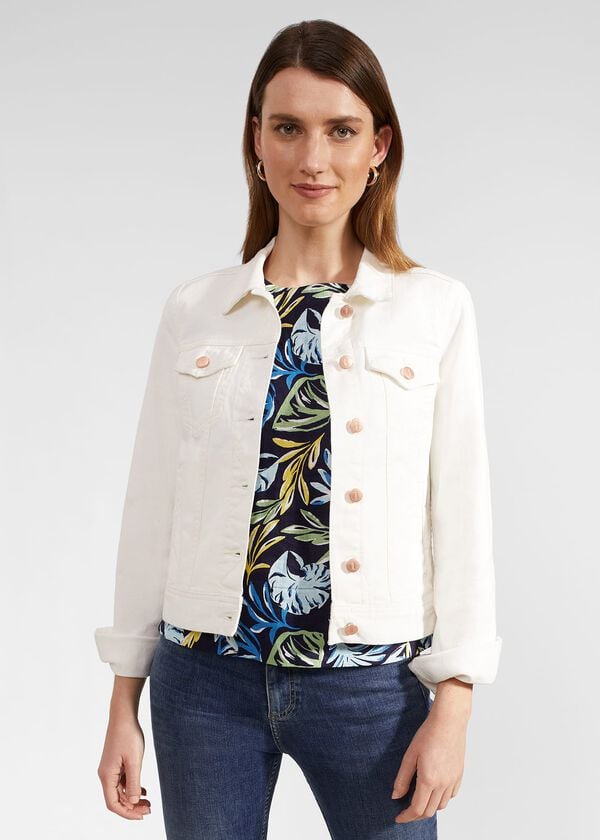 hobbs Mariam Jacket Milky White