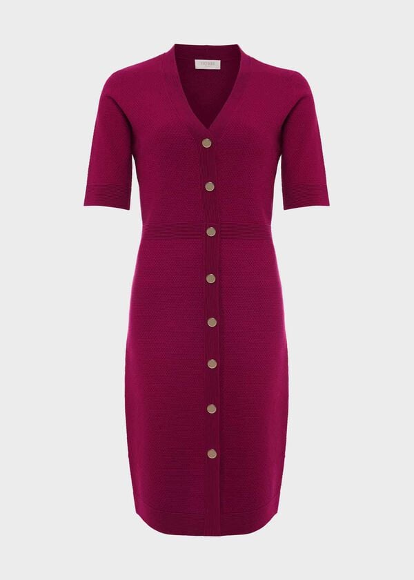 Hobbs Marianne Dress Bramble Purple