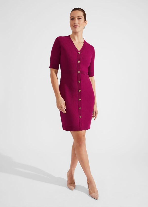 hobbs Marianne Dress Bramble Purple
