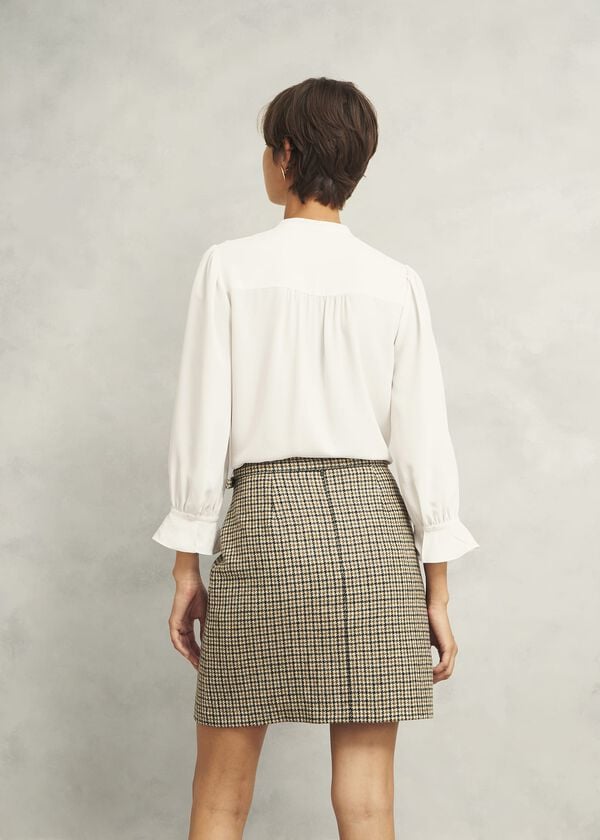 Hobbs Maribella Blouse Ivory
