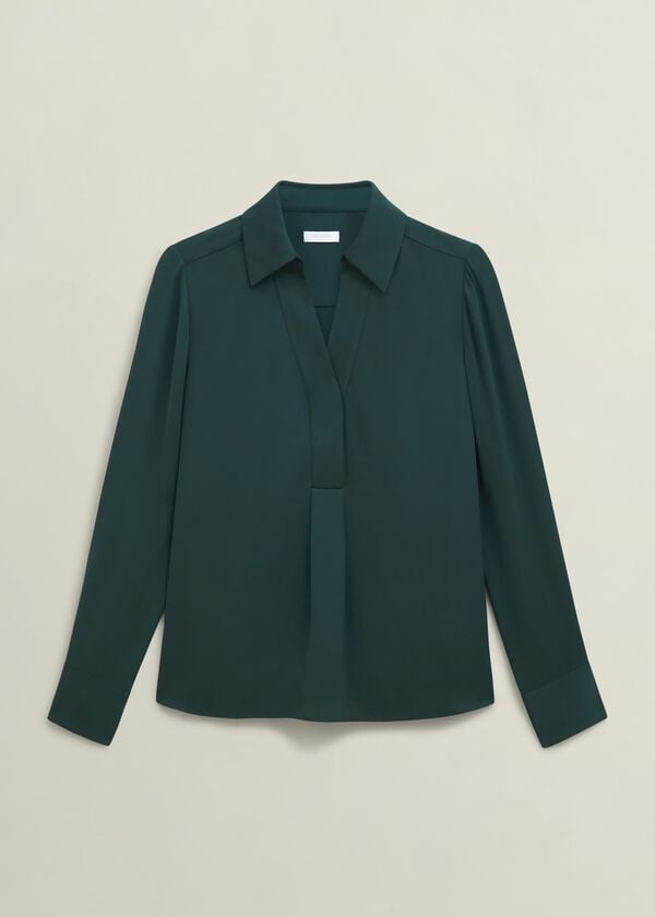 Hobbs Marie Blouse Ponderosa Green