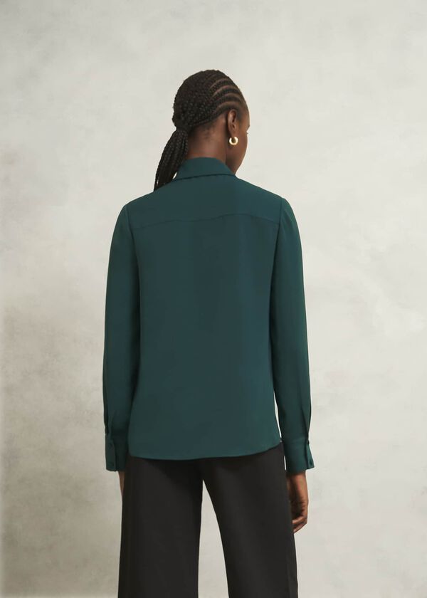 Hobbs Marie Blouse Ponderosa Green