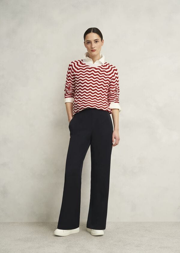 hobbs Marina Travel Trousers Black