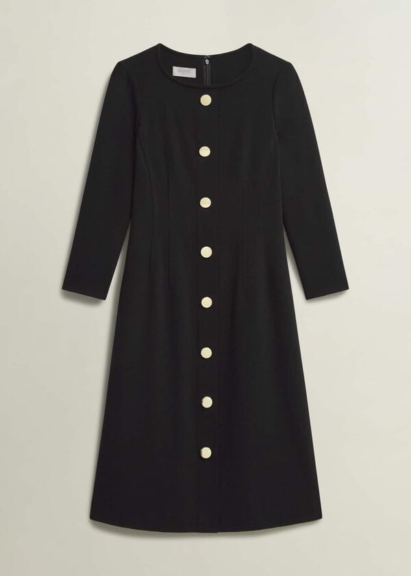 Hobbs Marsha Dress Black