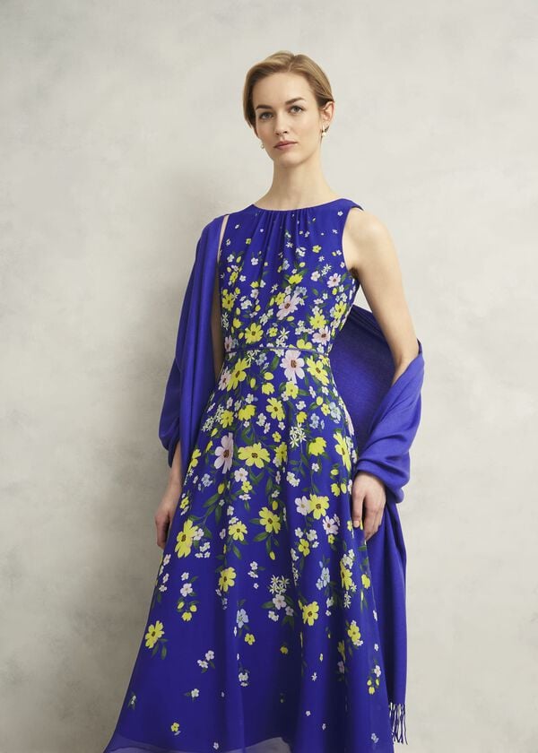 Hobbs Matilda Scarf Allium Blue