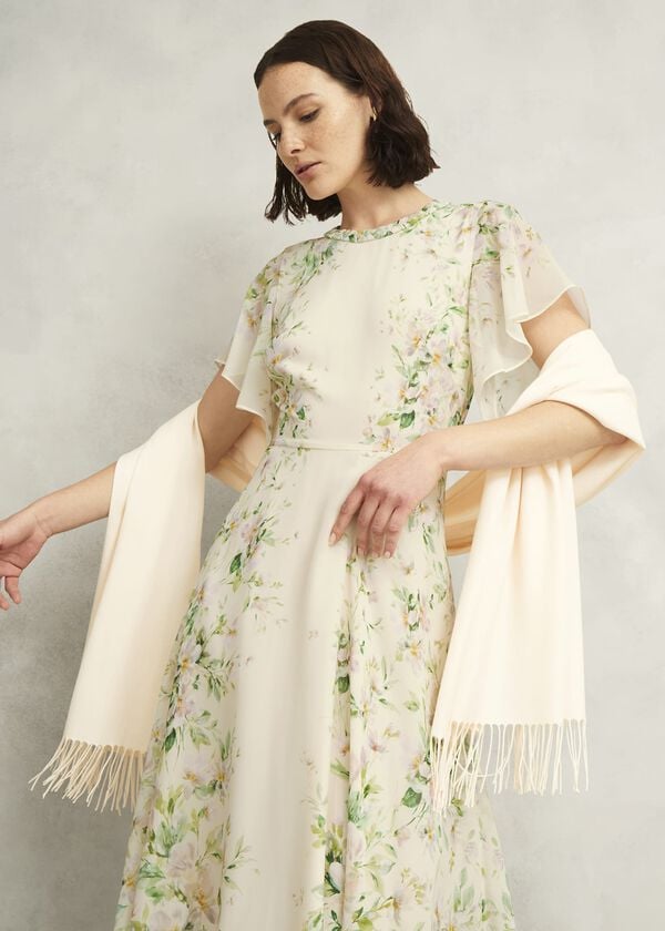 Hobbs Matilda Scarf Buttercream