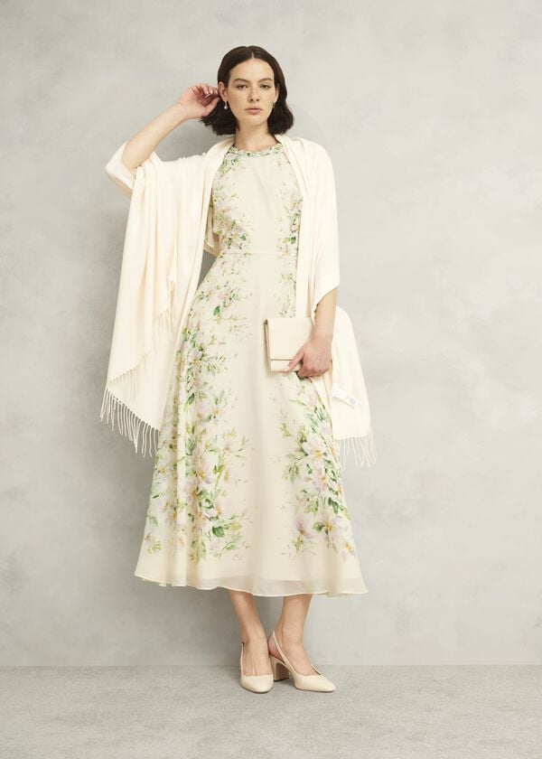 Hobbs Matilda Scarf Buttercream