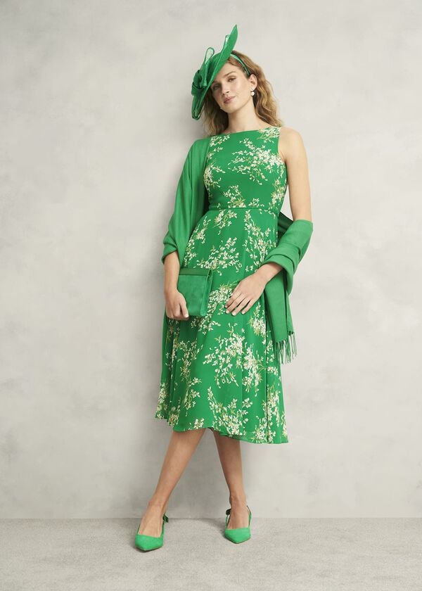 Hobbs Matilda Scarf Cilantro Green