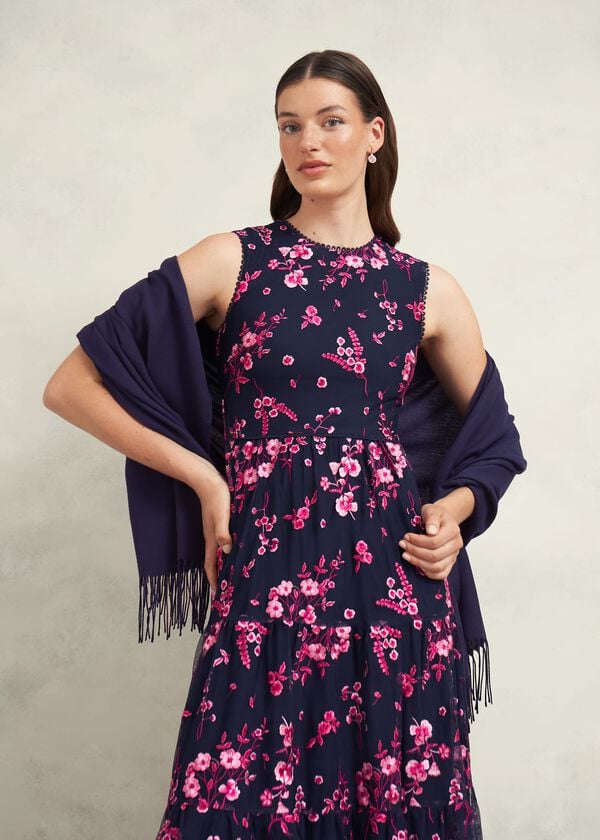 Hobbs Matilda Scarf Midnight