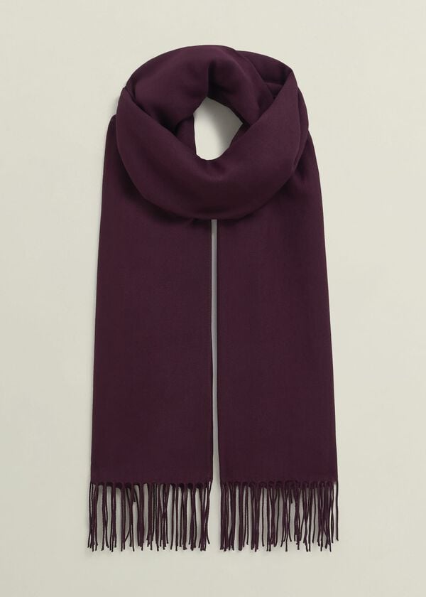 hobbs Matilda Scarf Onyx Red