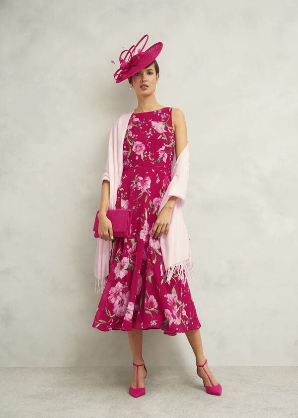 Hobbs Matilda Scarf Pale Pink