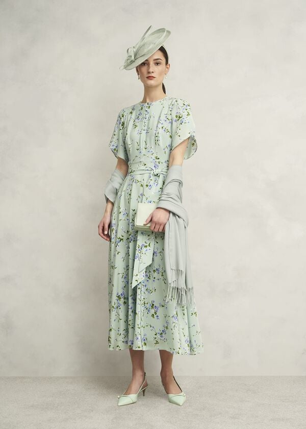 Hobbs Matilda Scarf Sage Green