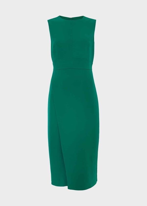 Hobbs Maura Dress Malachite Green