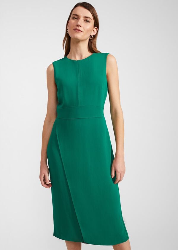 Hobbs Maura Dress Malachite Green