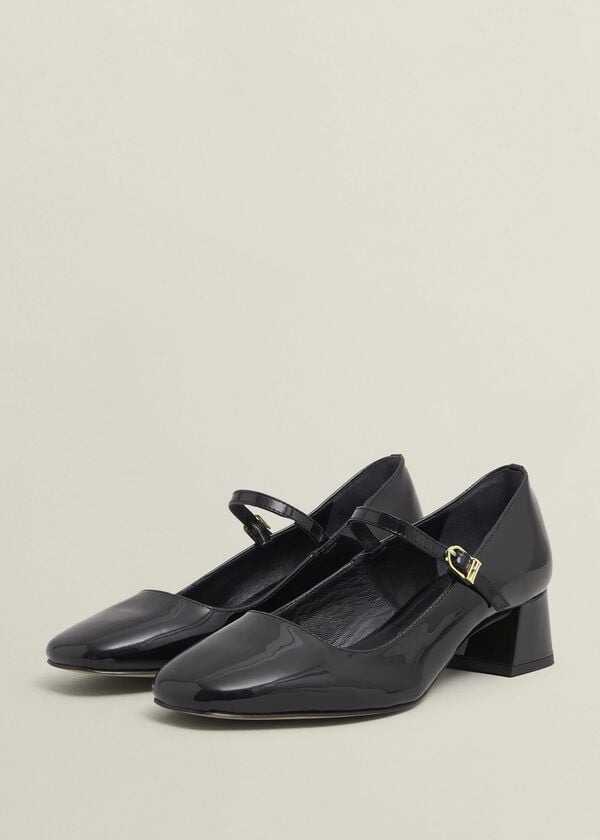 Hobbs Maya Mary Janes Black