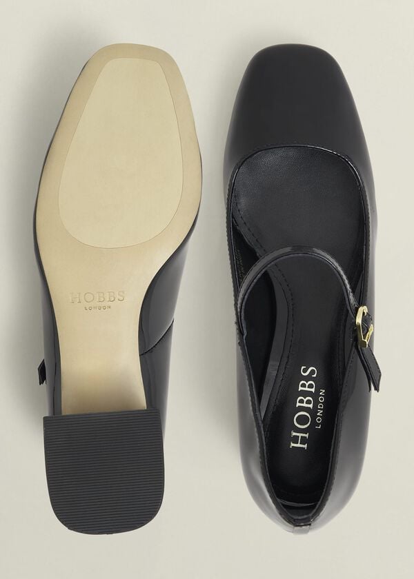 Hobbs Maya Mary Janes Black