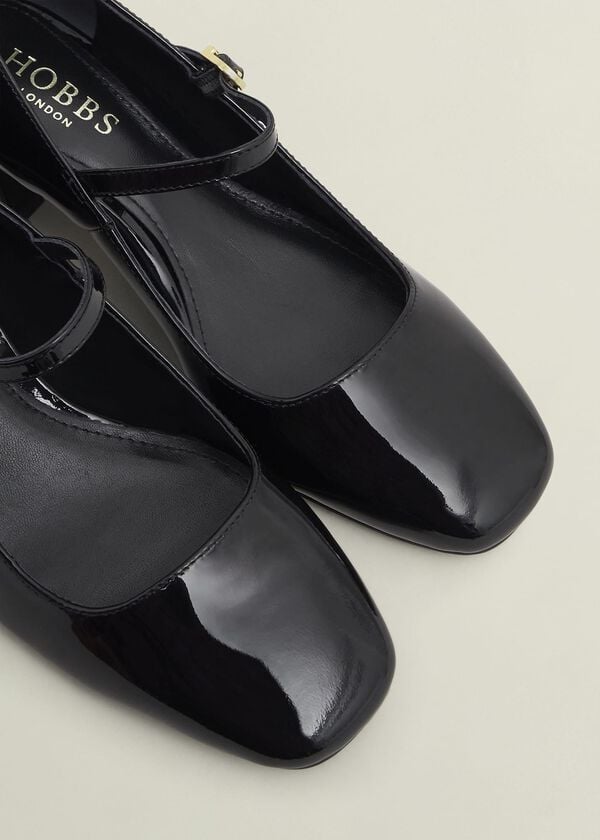 Hobbs Maya Mary Janes Black