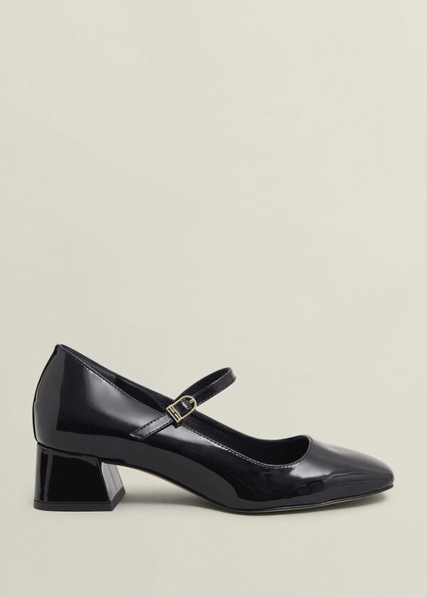 hobbs Maya Mary Janes Black