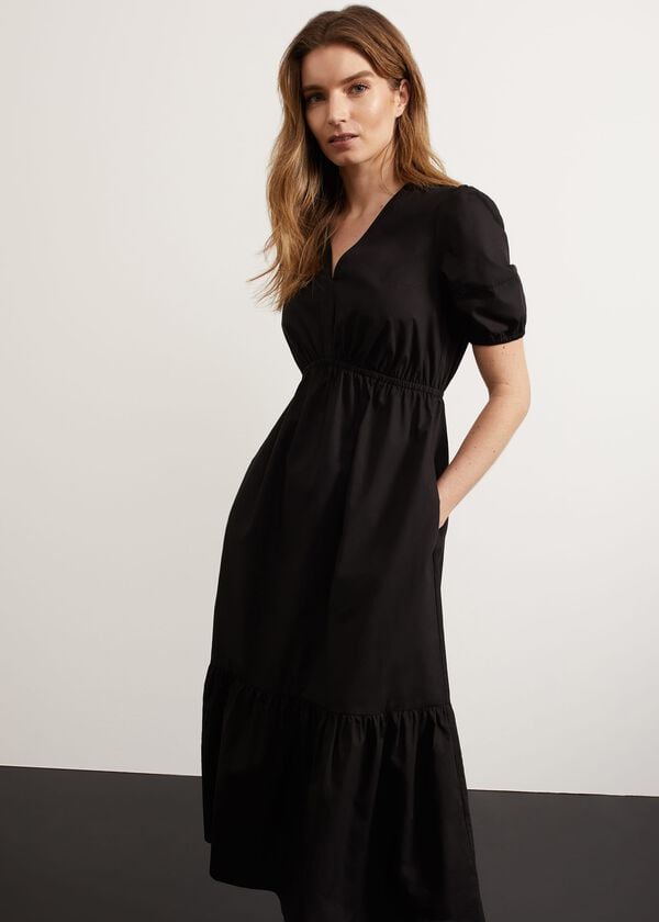 Hobbs Meadley Dress Black