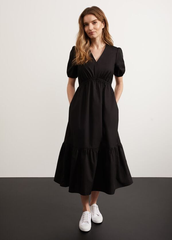 hobbs Meadley Dress Black