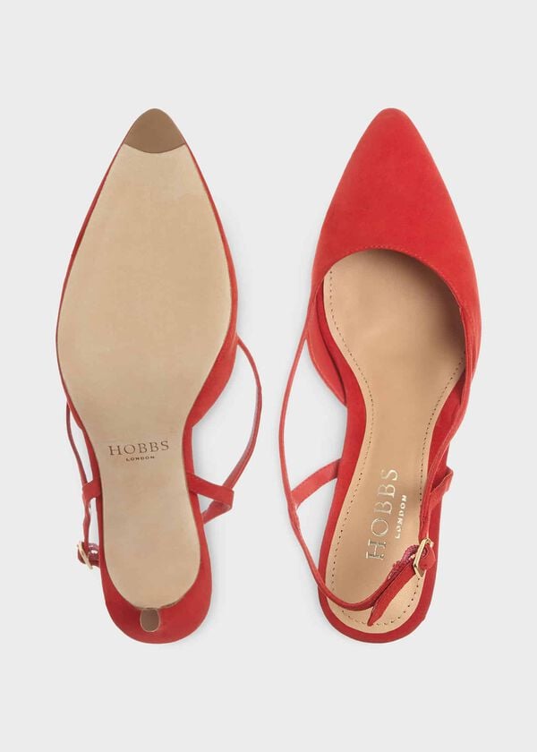Hobbs Melissa Slingback Wildflower Red