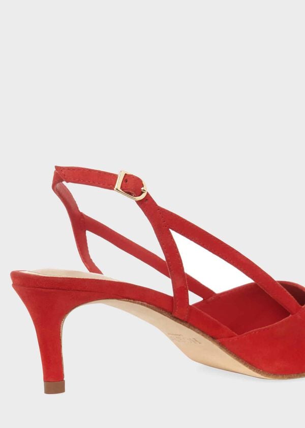 Hobbs Melissa Slingback Wildflower Red