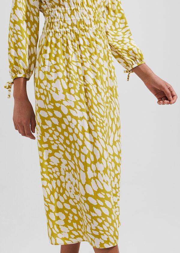 Hobbs Meredith Dress Light Olive