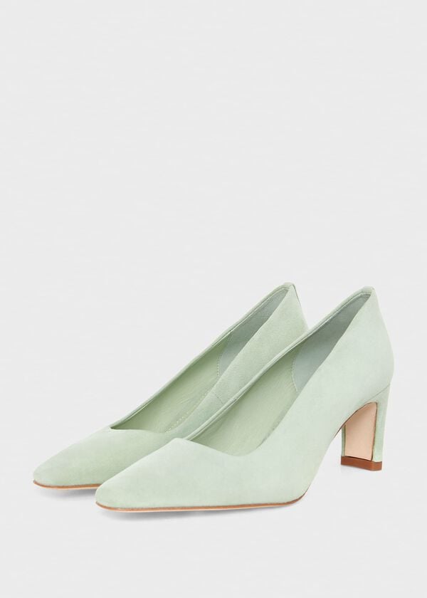 Hobbs Merle Court Shoes Light Green