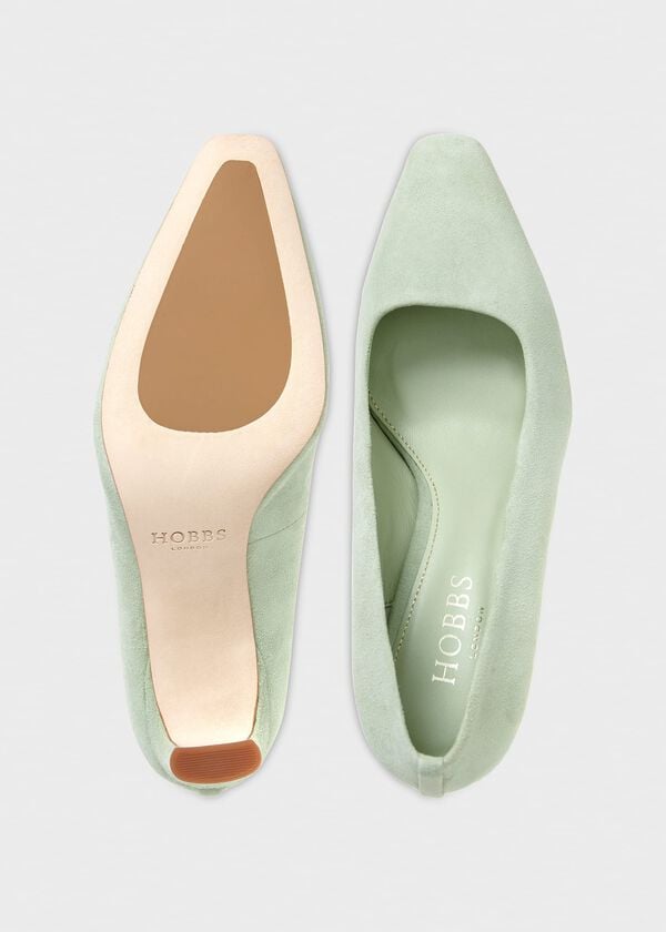 Hobbs Merle Court Shoes Light Green