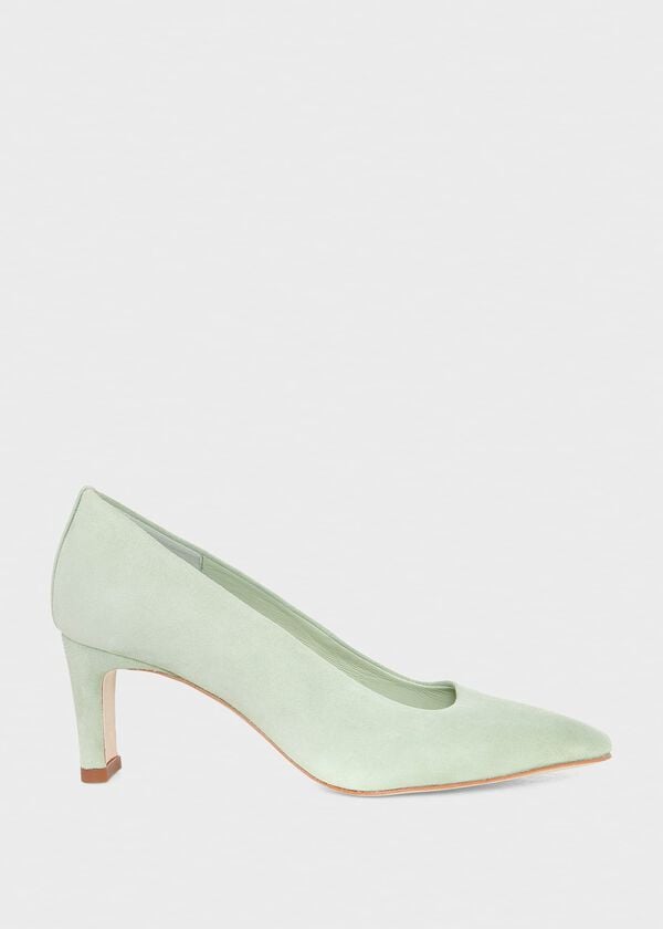 hobbs Merle Court Shoes Light Green