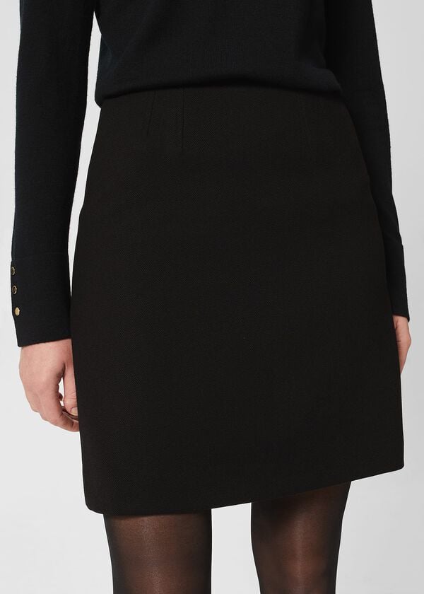 Hobbs Mia Aline Skirt Black