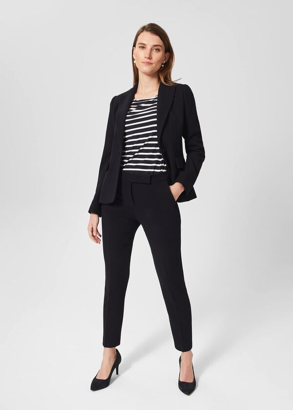 hobbs Mia Trousers Navy