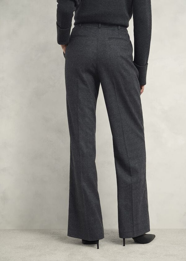 Hobbs Middleton Trousers With Wool Grey Black