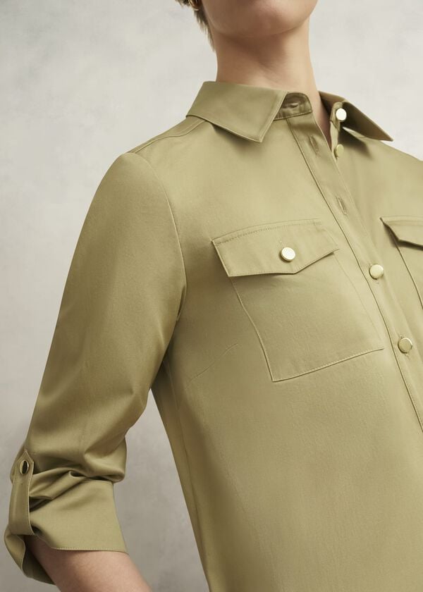 Hobbs Miley Dress Light Camel