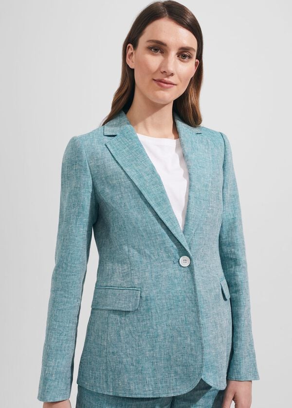 Hobbs Mirabel Jacket Lagoon Green