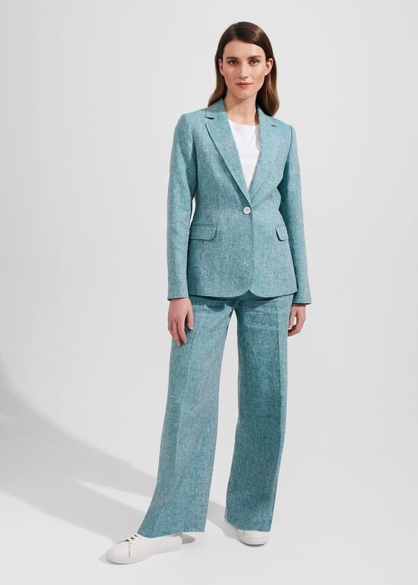 hobbs Mirabel Jacket Lagoon Green