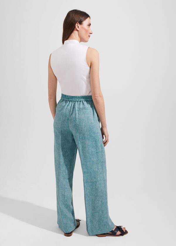 Hobbs Mirabel Trousers Lagoon Green