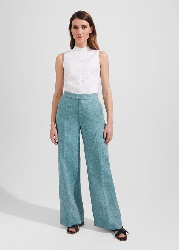 hobbs Mirabel Trousers Lagoon Green