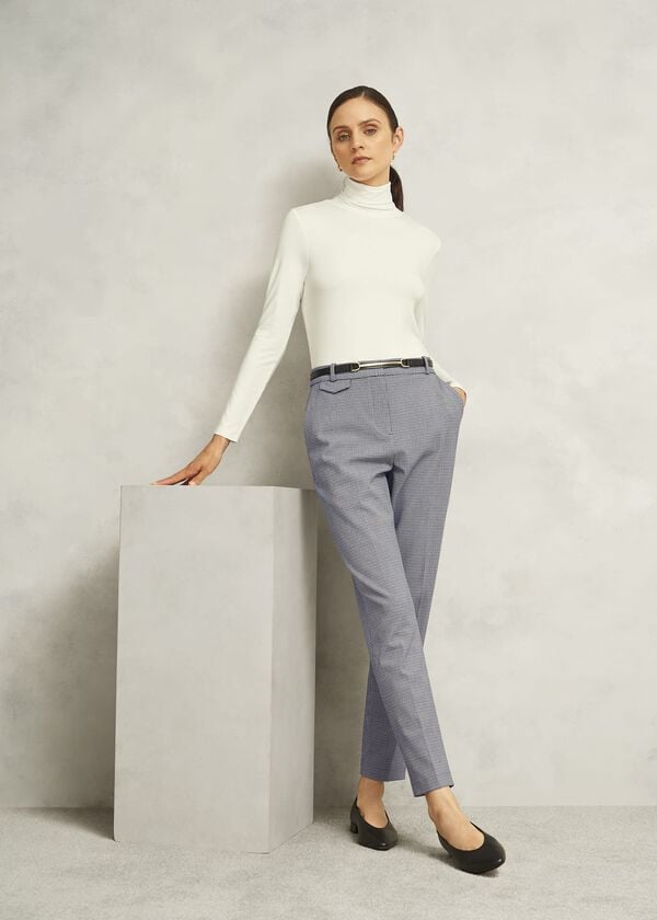 hobbs Moira Trousers Black White