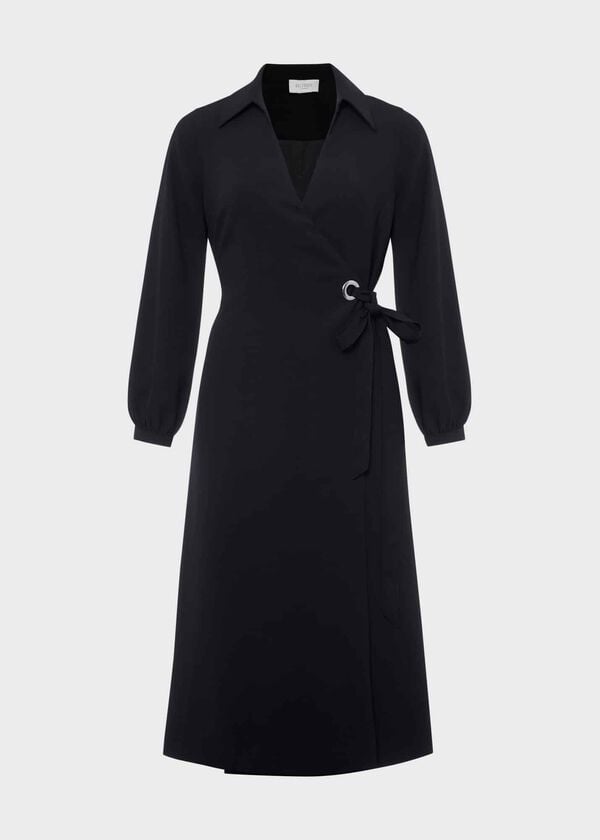 Hobbs Mona Dress Navy