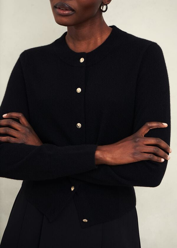 Hobbs Monica Cashmere Cardigan Hobbs Black