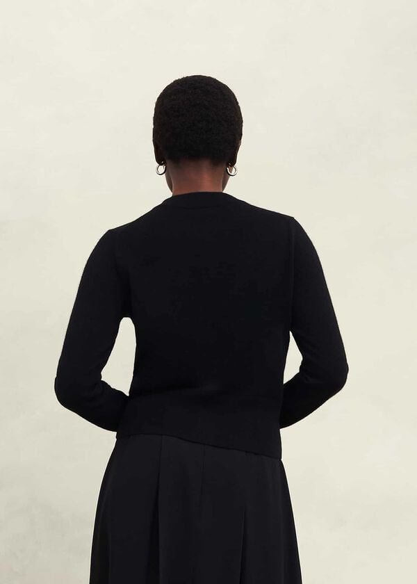 Hobbs Monica Cashmere Cardigan Hobbs Black
