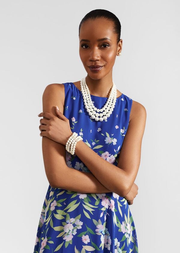 Hobbs Monica Stud Earrings Gold