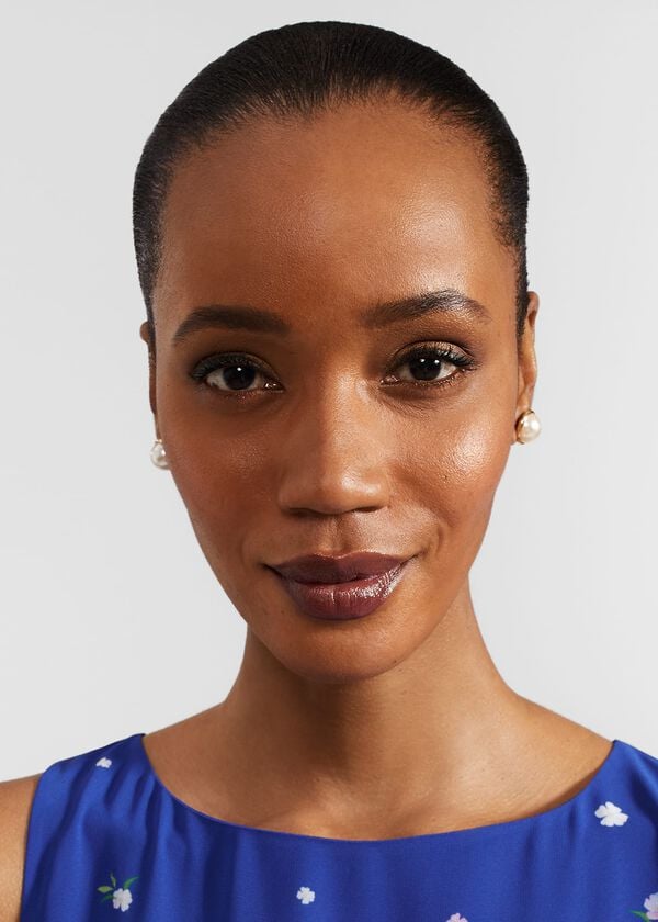 hobbs Monica Stud Earrings Gold