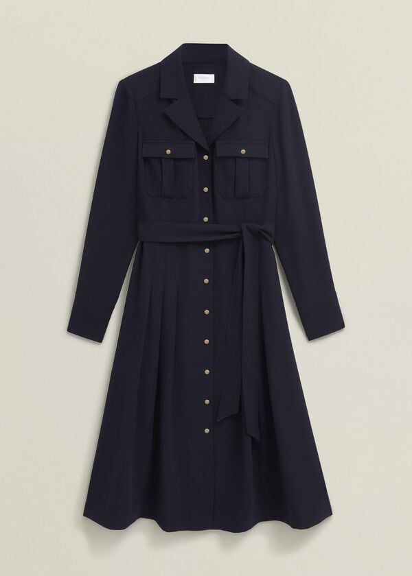 Hobbs Myla Dress Navy