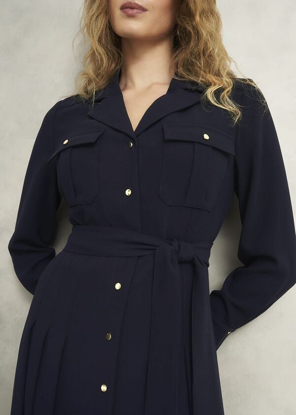 Hobbs Myla Dress Navy